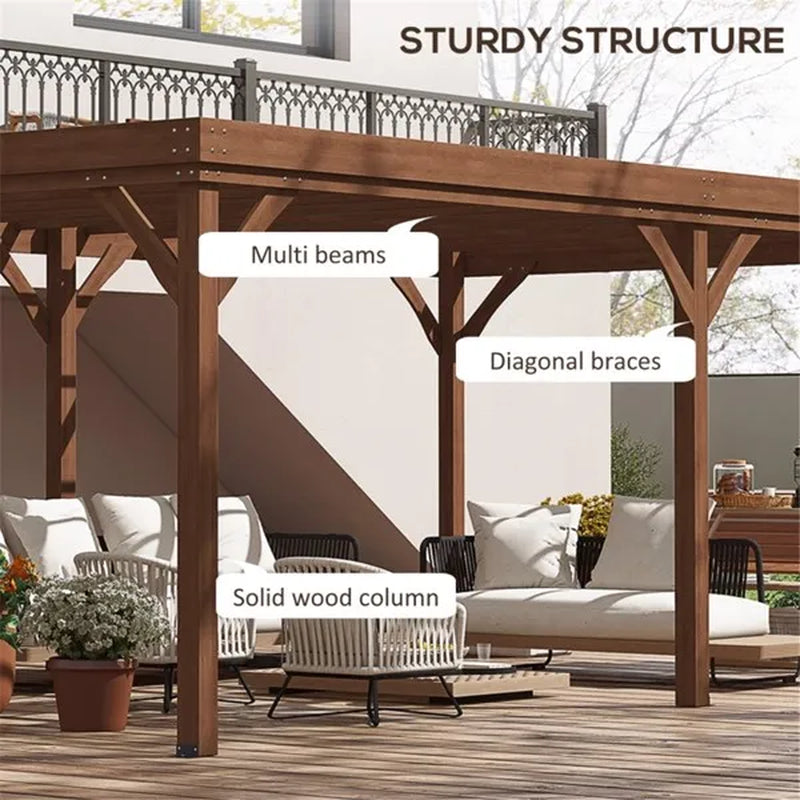 Original Outdoor Wooden Gazebo