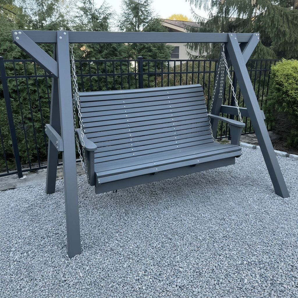Poly-Luxe Family Porch Swing (Bench Only)