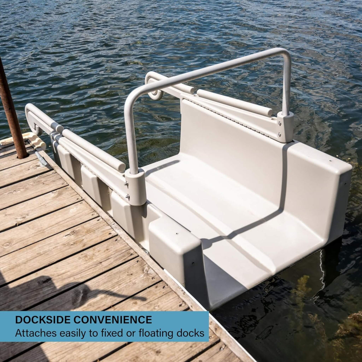 Floating Kayak Launch Station For Fixed Docks Kayaks And Canoes (SAK36851)