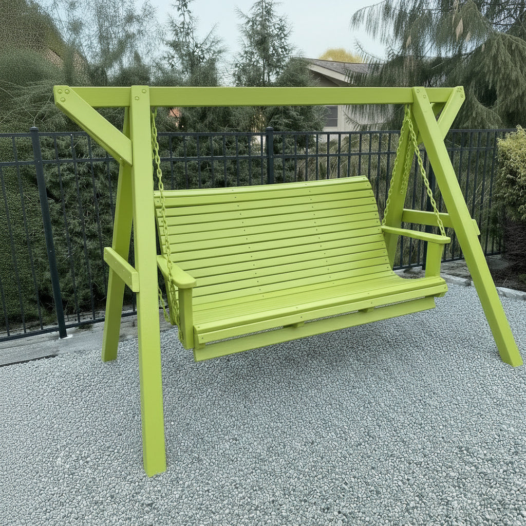 Poly-Luxe Family Porch Swing (Bench Only)