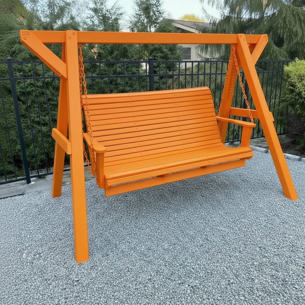 Poly-Luxe Family Porch Swing (Bench Only)