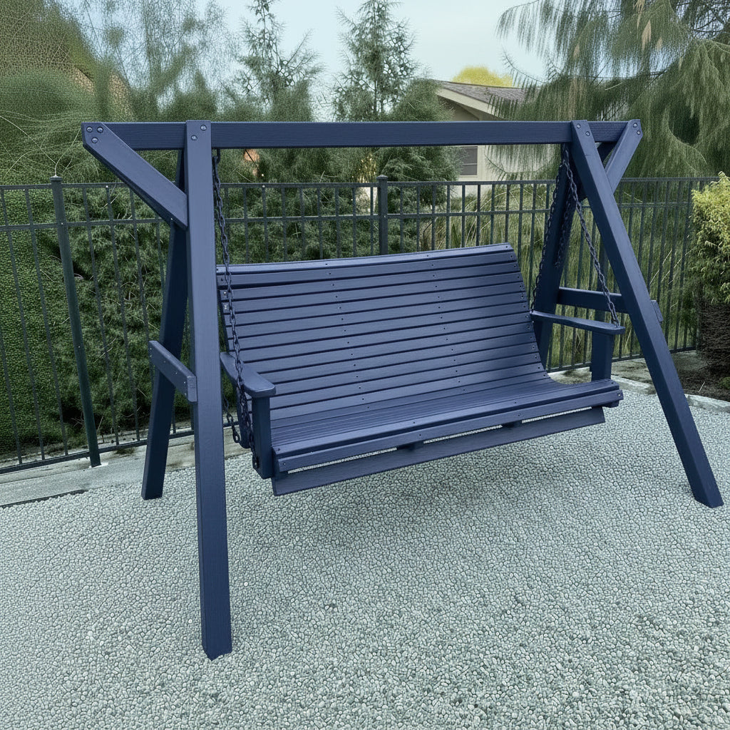 Poly-Luxe Family Porch Swing (Bench Only)