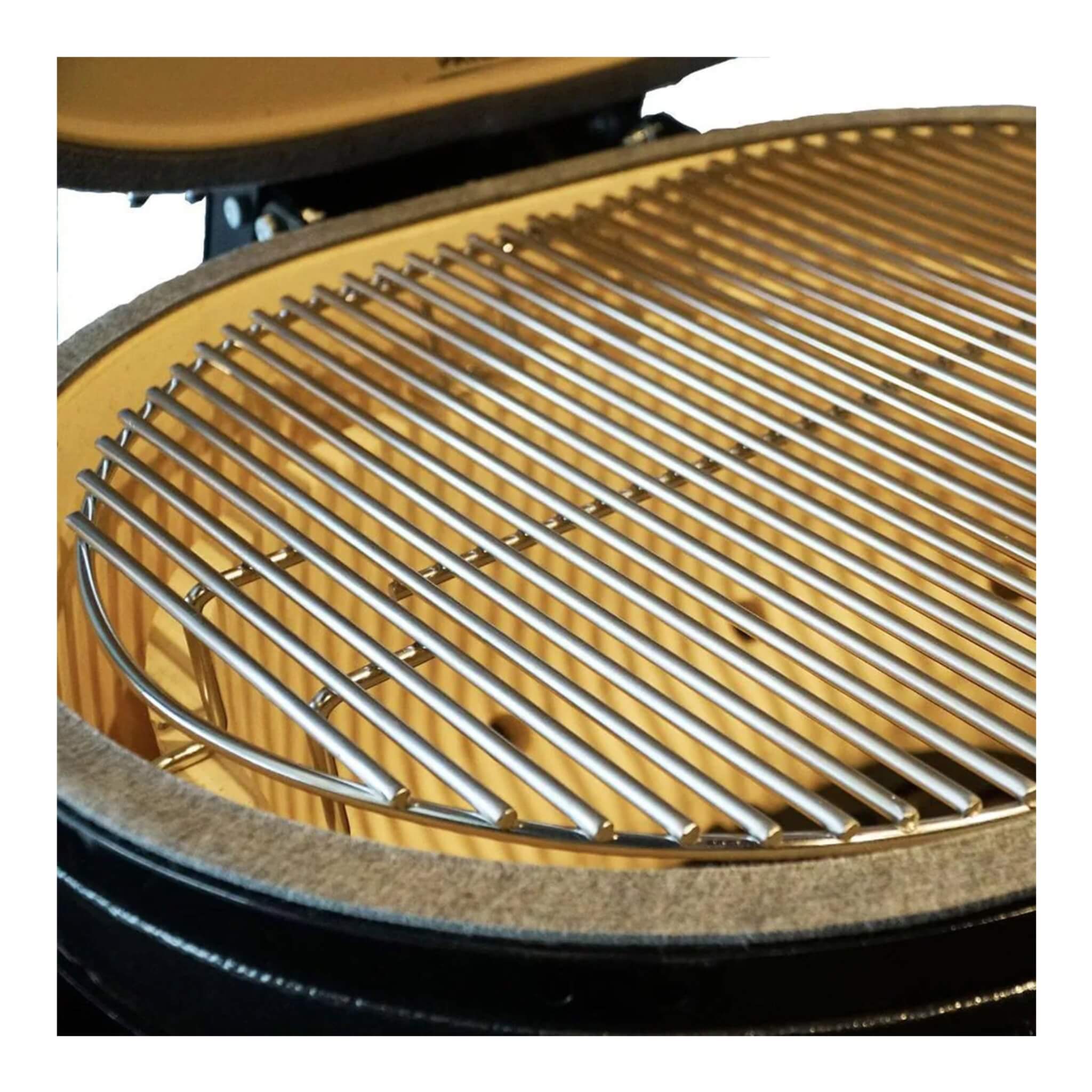 Primo Oval XL 400 Ceramic Kamado BBQ Grill W/ Stainless Steel Grates