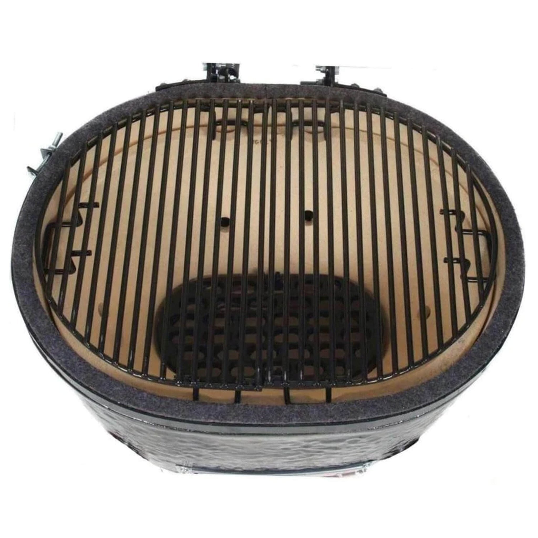 Primo Oval XL 400 Ceramic Kamado BBQ Grill W/ Stainless Steel Grates