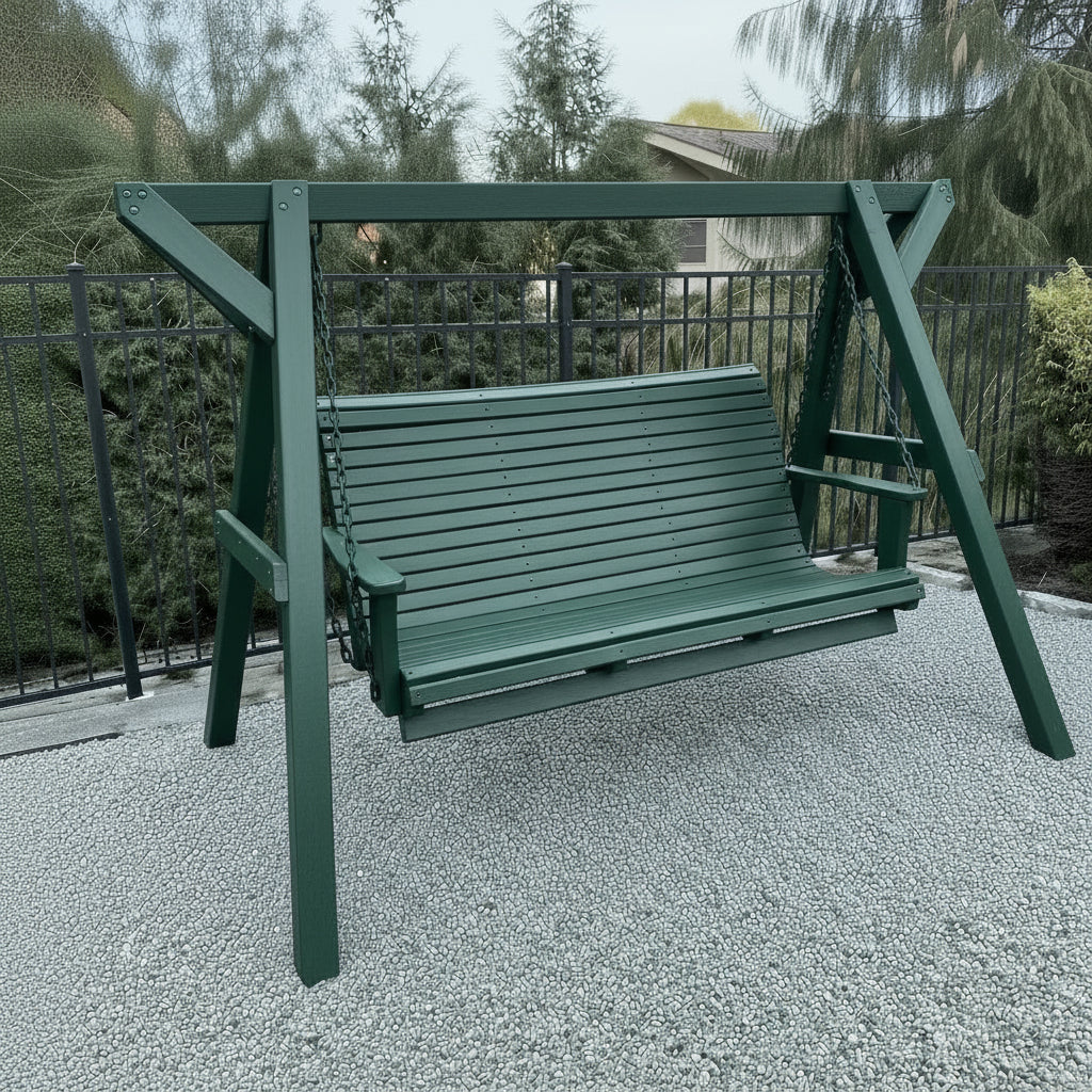 Poly-Luxe Family Porch Swing (Bench Only)